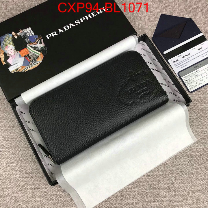 Prada Bags(TOP)-Wallet,ID: BL1071,$: 94USD