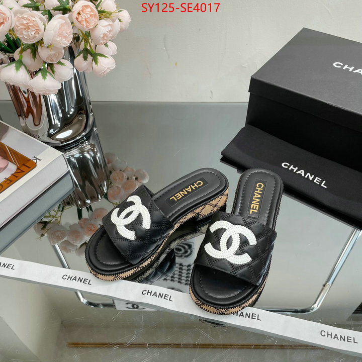 Women Shoes-Chanel,best designer replica , ID: SE4017,$: 125USD