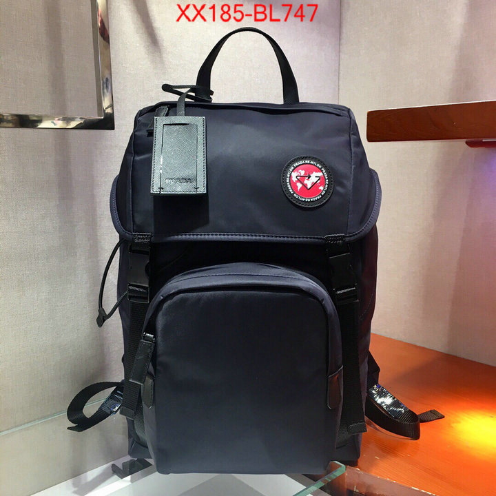 Prada Bags(TOP)-Backpack-,ID: BL747,$:185USD