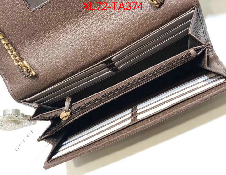 Gucci Bags(4A)-Wallet-,ID:TA374,$: 72USD