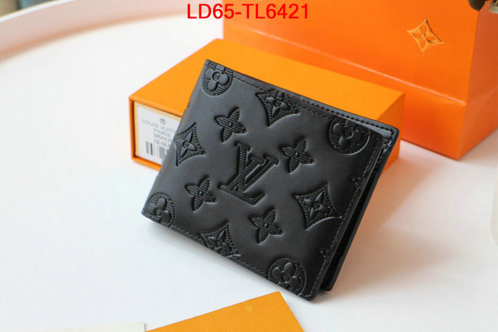 LV Bags(TOP)-Wallet,ID:TL6421,$: 65USD