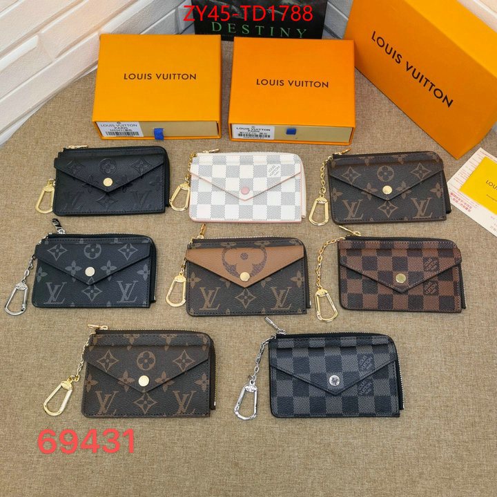 LV Bags(4A)-Wallet,ID: TD1788,$: 45USD