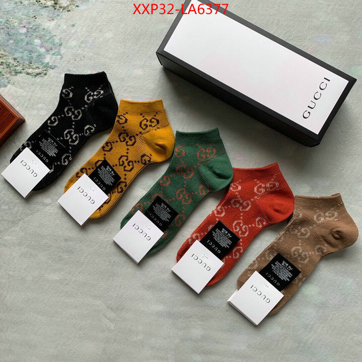 Sock-Gucci,website to buy replica , ID: LA6377,$: 32USD