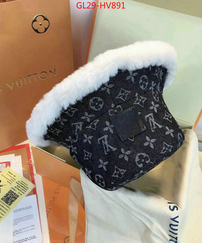 Cap (Hat)-LV,the best designer , ID: HV891,$: 29USD