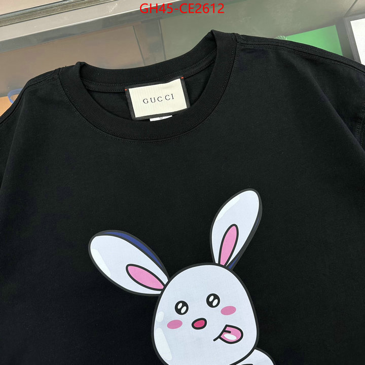 Clothing-Gucci,replica online , ID: CE2612,$: 45USD