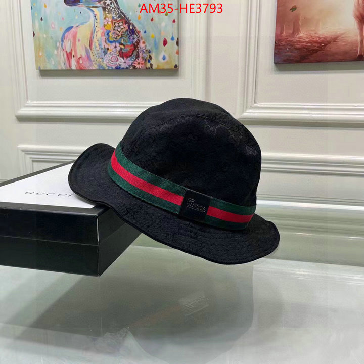 Cap (Hat)-Gucci,first copy , ID: HE3793,$: 35USD