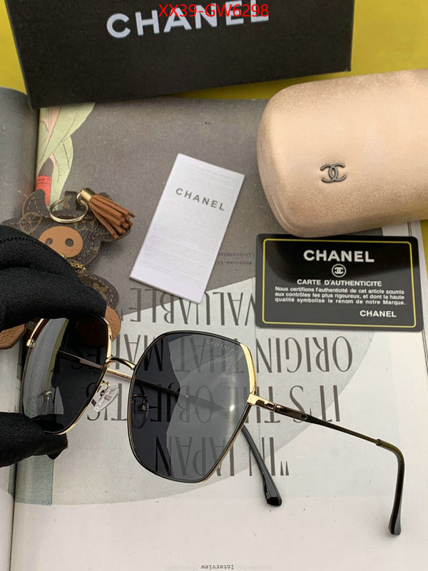 Glasses-Chanel,mirror quality , ID: GW6298,$: 39USD