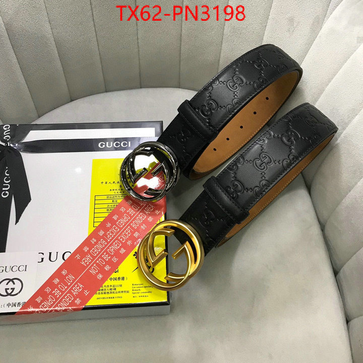 Belts-Gucci,where to buy fakes , ID: PN3198,$: 62USD