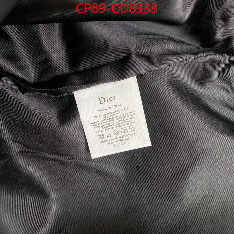 Clothing-Dior,wholesale replica shop , ID: CD8333,$: 89USD