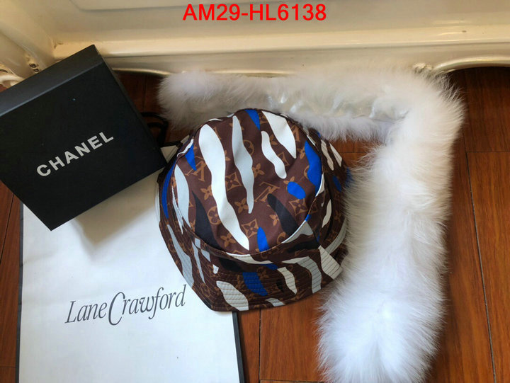 Cap (Hat)-LV,fashion replica , ID: HL6138,$: 29USD