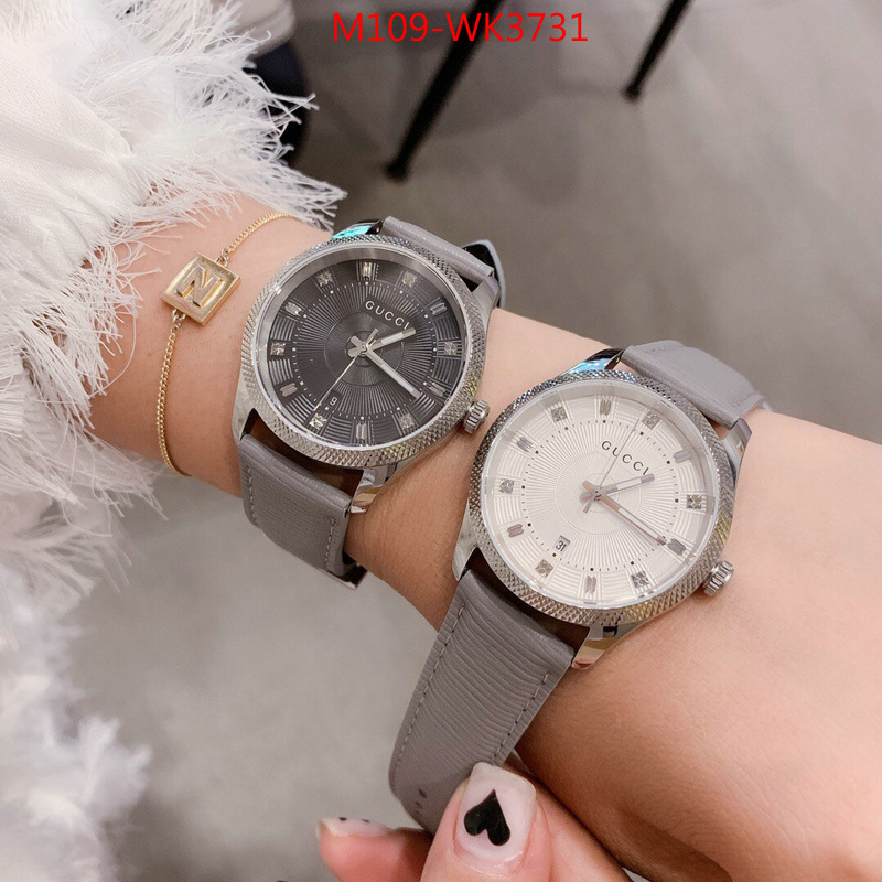 Watch(4A)-Gucci,top designer replica , ID: WK3731,$:109USD