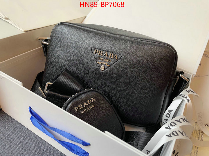 Prada Bags(4A)-Diagonal-,buy best high-quality ,ID: BP7068,$: 89USD