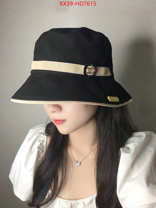 Cap (Hat)-Chanel,what is a 1:1 replica , ID: HD7615,$: 39USD