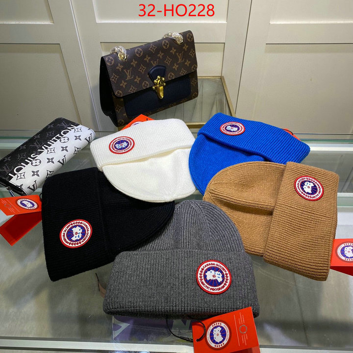 Cap (Hat)-Canada Goose,replica every designer , ID: HO228,$: 32USD