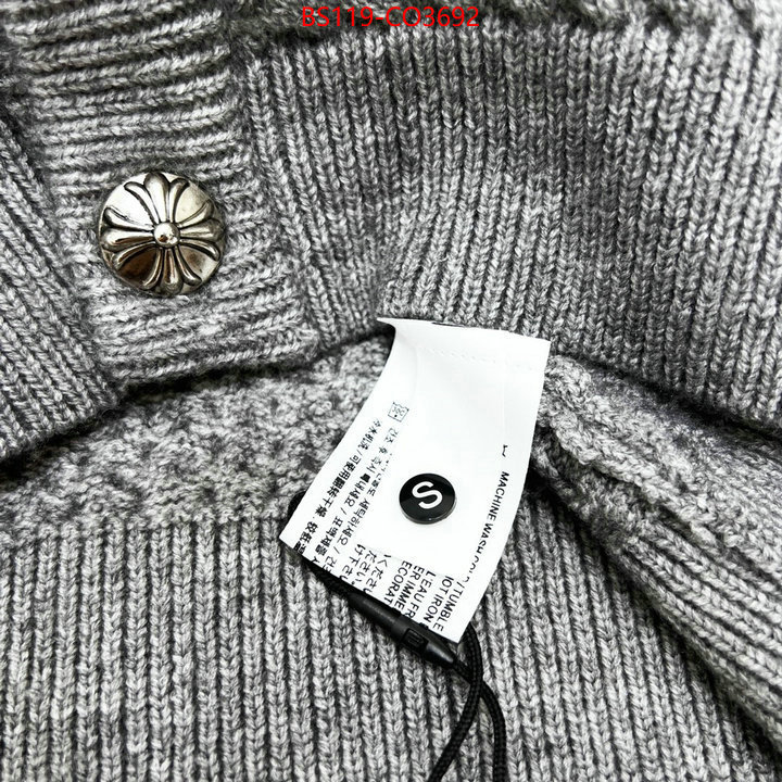 Clothing-Chrome Hearts,designer 7 star replica , ID: CO3692,$: 119USD