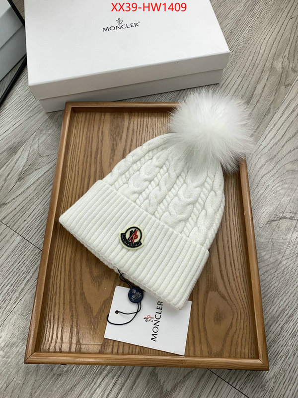 Cap (Hat)-Moncler,buy the best high quality replica , ID: HW1409,$: 39USD