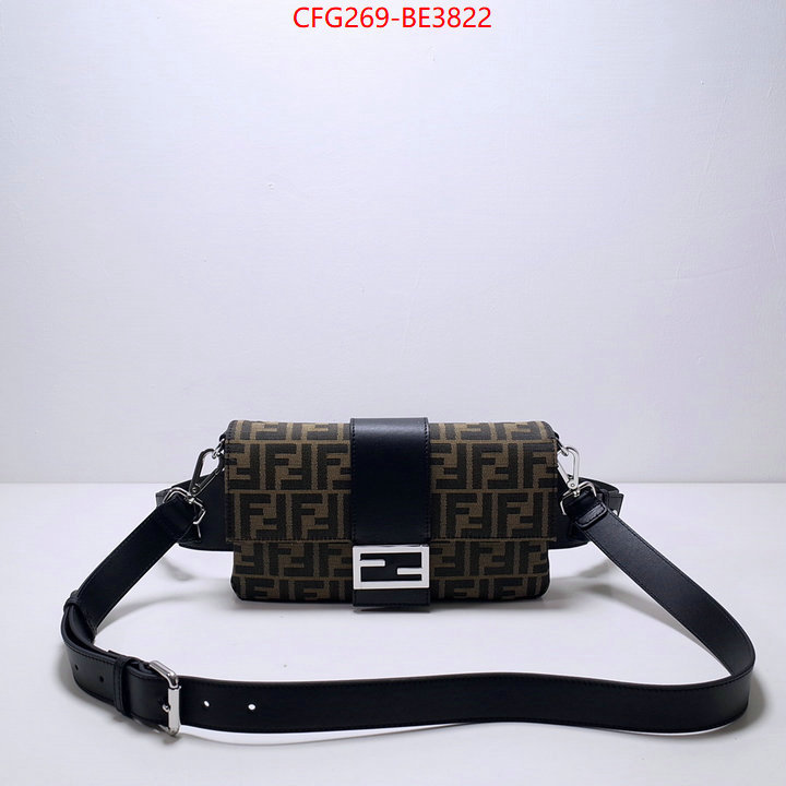 Fendi Bags(TOP)-Baguette,top quality fake ,ID: BE3822,$: 269USD