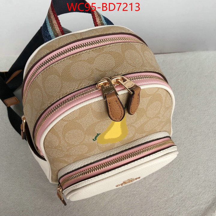 Coach Bags(4A)-Backpack-,top designer replica ,ID: BD7213,$: 95USD