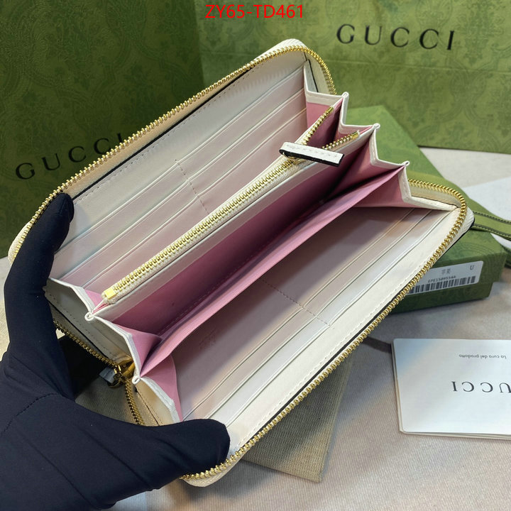 Gucci Bags(4A)-Wallet-,ID: TD461,$: 65USD