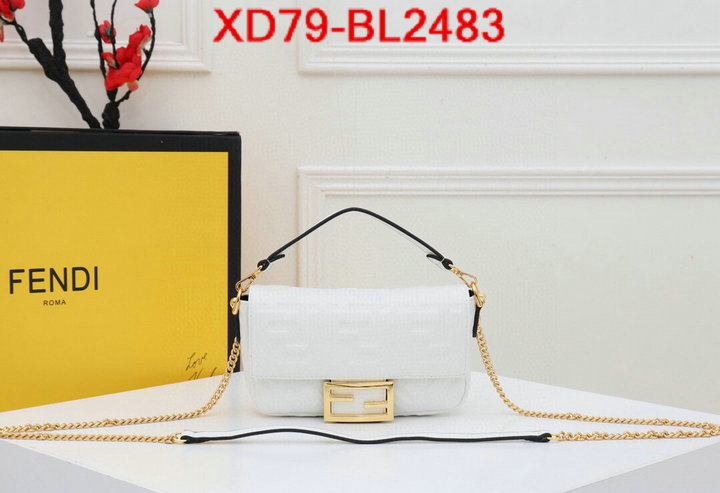 Fendi Bags(4A)-Baguette-,what's the best place to buy replica ,ID: BL2483,$: 79USD