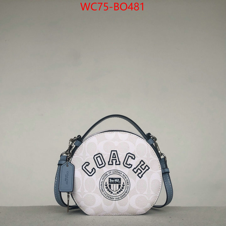 Coach Bags(4A)-Diagonal,top quality fake ,ID: BO481,$: 75USD