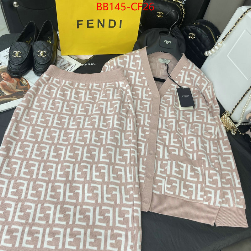 Clothing-Fendi,where can you buy a replica , ID: CF26,$: 145USD