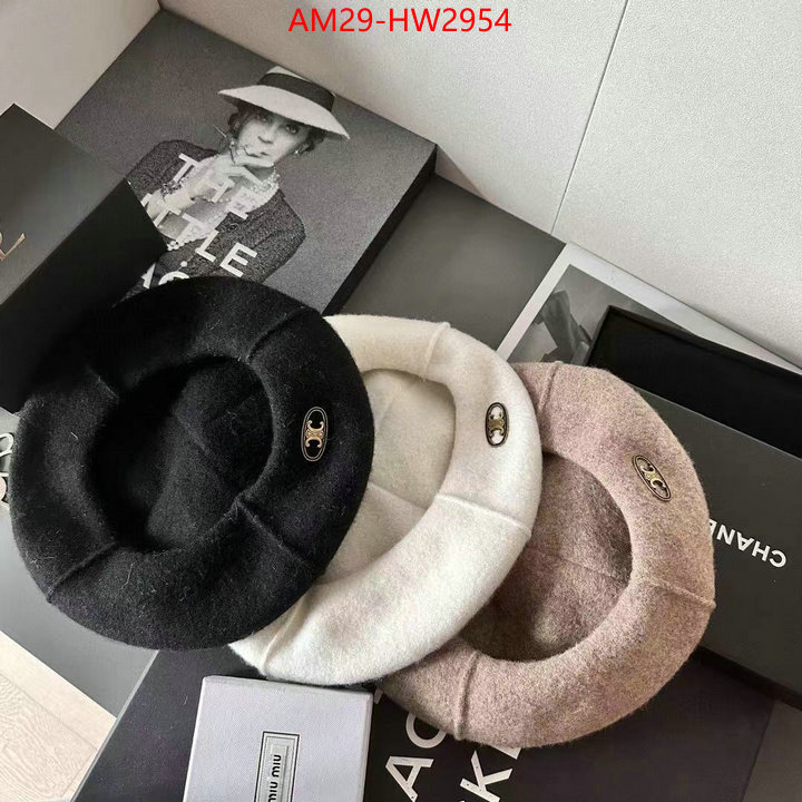 Cap (Hat)-Celine,cheap high quality replica , ID: HW2954,$: 29USD