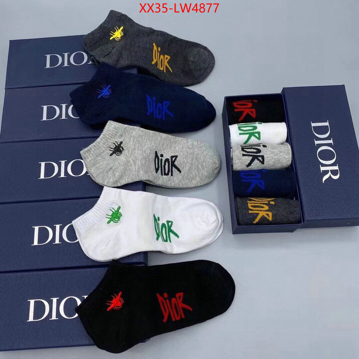 Sock-Dior,top quality , ID: LW4877,$: 35USD