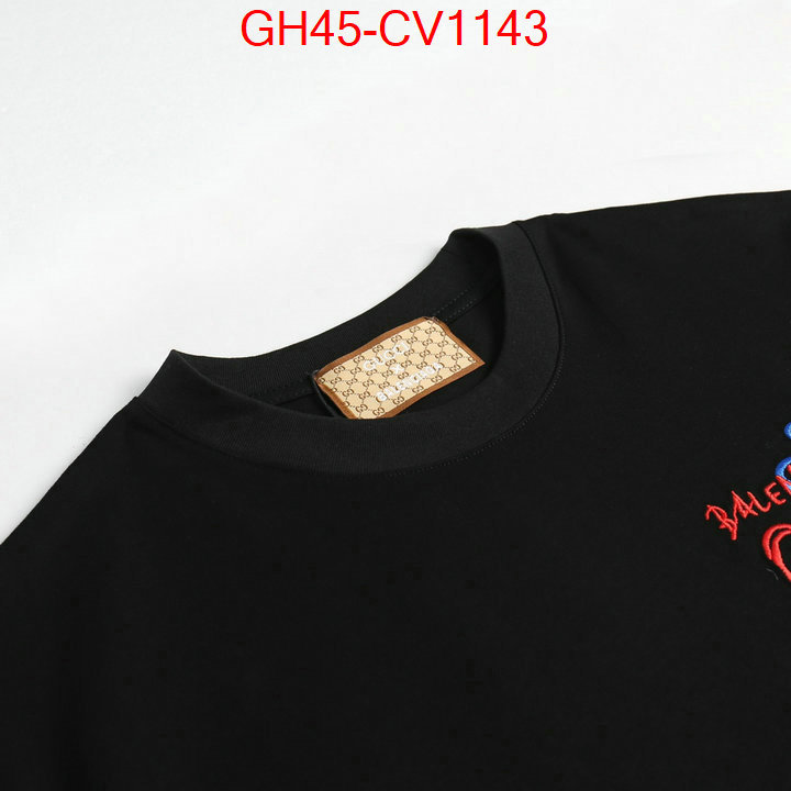 Clothing-Balenciaga,what's the best place to buy replica , ID: CV1143,$: 45USD