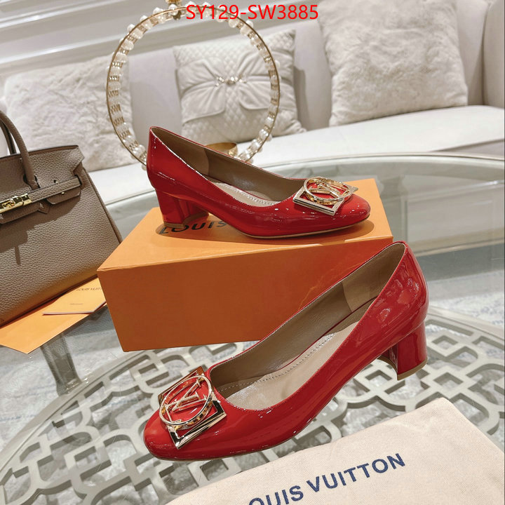 Women Shoes-LV,replcia cheap from china , ID: SW3885,$: 129USD