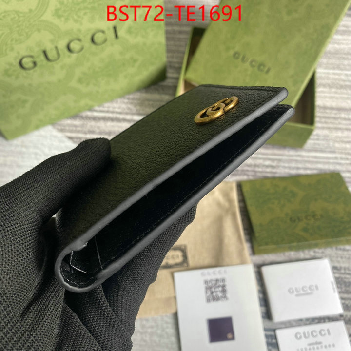 Gucci Bags(TOP)-Wallet-,only sell high-quality ,ID: TE1691,$: 72USD