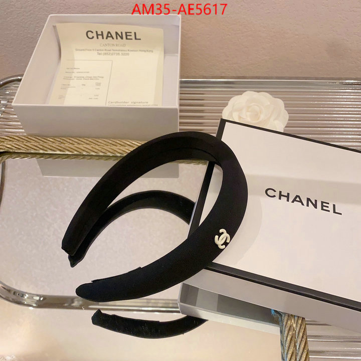 Hair band-Chanel,we provide top cheap aaaaa , ID: AE5617,$: 35USD