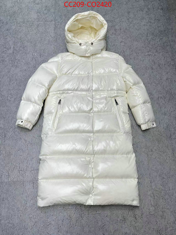 Down jacket Women-Moncler,where can you buy replica , ID: CO2420,$: 209USD