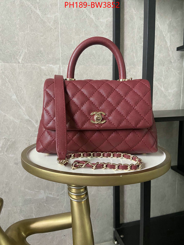 Chanel Bags(TOP)-Diagonal-,ID: BW3852,$: 189USD