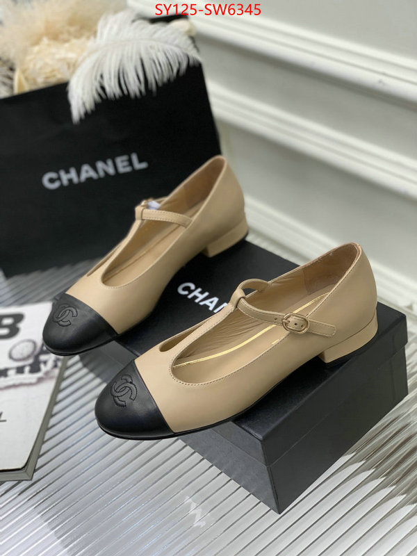 Women Shoes-Chanel,7 star quality designer replica , ID: SW6345,$: 125USD