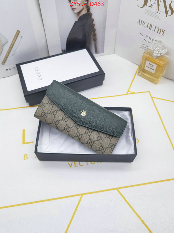 Gucci Bags(4A)-Wallet-,ID: TD463,$: 59USD