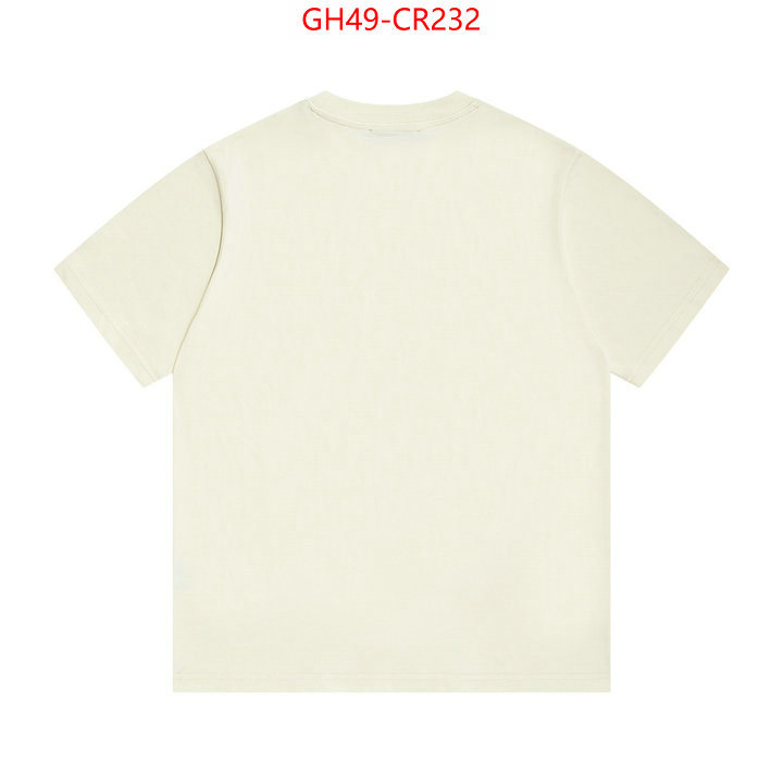 Clothing-Gucci,buy luxury 2023 , ID: CR232,$: 49USD