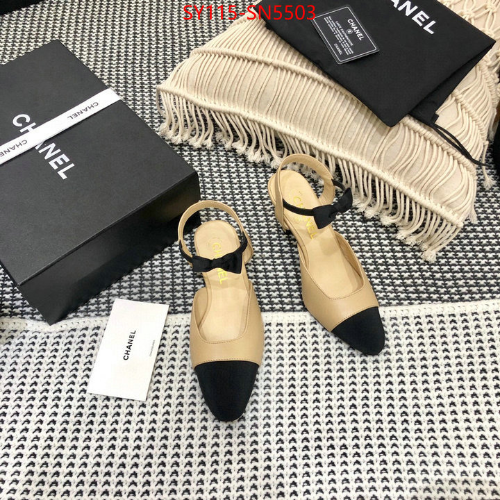 Women Shoes-Chanel,the quality replica , ID: SN5503,$: 115USD