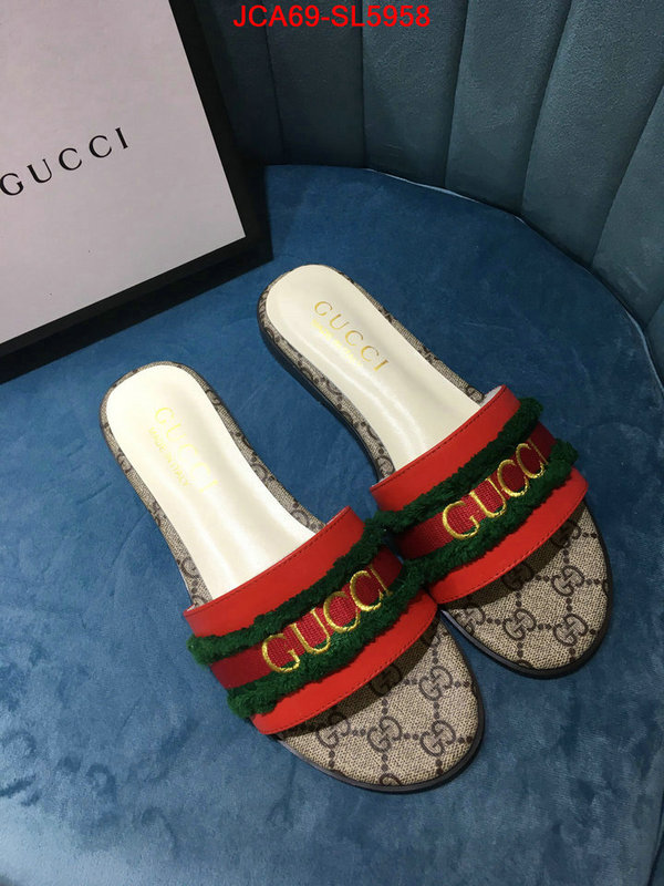 Women Shoes-Gucci,7 star quality designer replica , ID: SL5958,$: 69USD