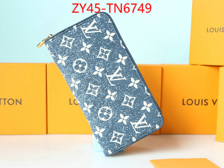 LV Bags(4A)-Wallet,ID: TN6749,$: 45USD