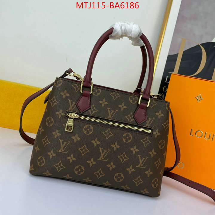 LV Bags(4A)-Handbag Collection-,ID: BA6186,$: 115USD