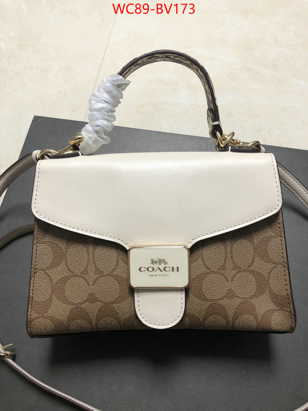 Coach Bags(4A)-Handbag-,1:1 replica wholesale ,ID: BV173,$: 89USD