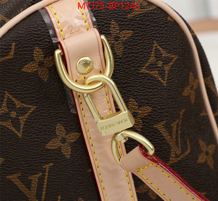 LV Bags(4A)-Speedy-,replica 1:1 ,ID: BP1245,$: 75USD