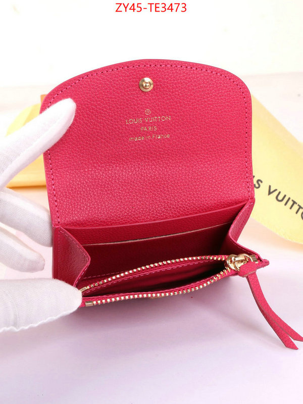 LV Bags(4A)-Wallet,can you buy replica ,ID: TE3473,$: 45USD