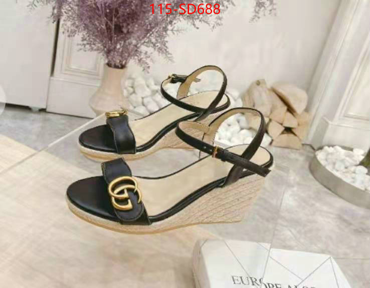 Women Shoes-Gucci,designer fake , ID: SD688,$: 115USD