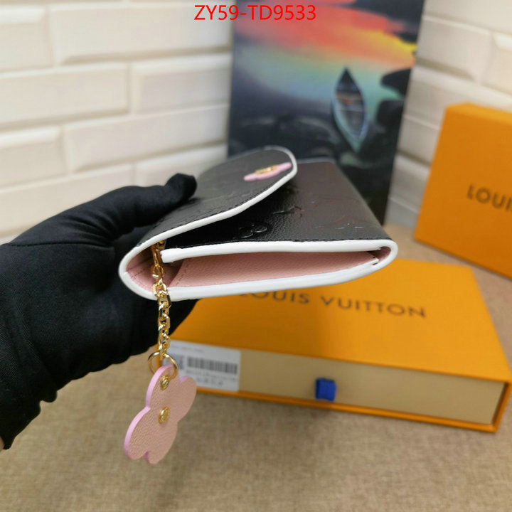 LV Bags(4A)-Wallet,online ,ID: TD9533,$: 59USD