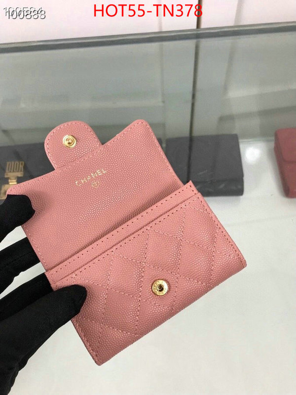 Chanel Bags(TOP)-Wallet-,ID: TN378,$: 55USD