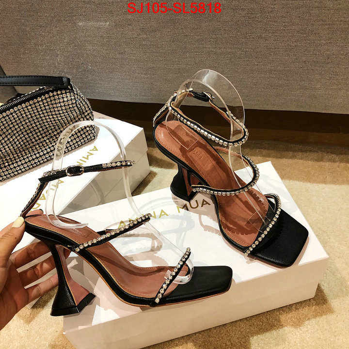 Women Shoes-Amina Muaddi,1:1 replica , ID: SL5818,$: 105USD