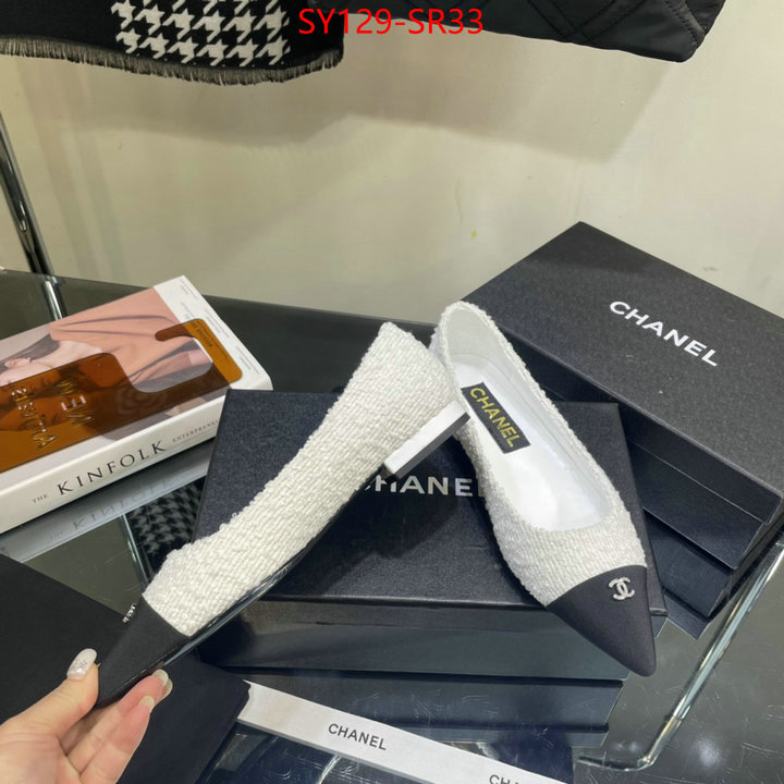 Women Shoes-Chanel,wholesale imitation designer replicas , ID:SR33,$: 129USD