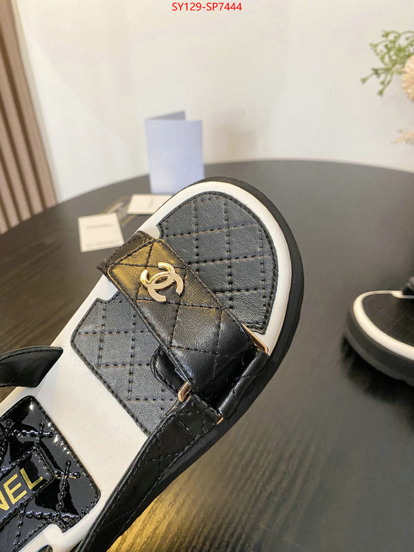 Women Shoes-Chanel,find replica , ID: SP7444,$: 129USD